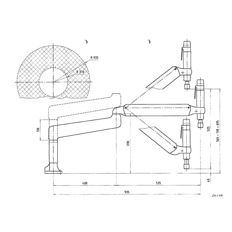 Digital rendering of R200 products specifications